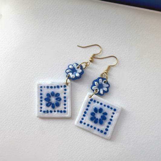 Tile Earrings